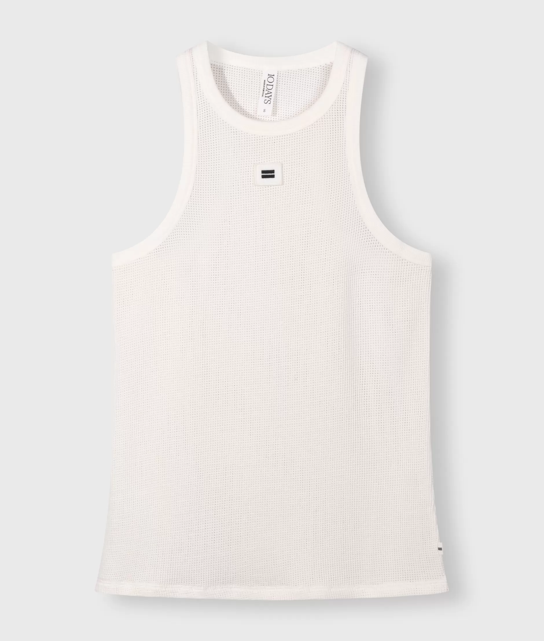 Maglia Tank Top Donna 10DAYS - Rete Traspirante per Estate 2024