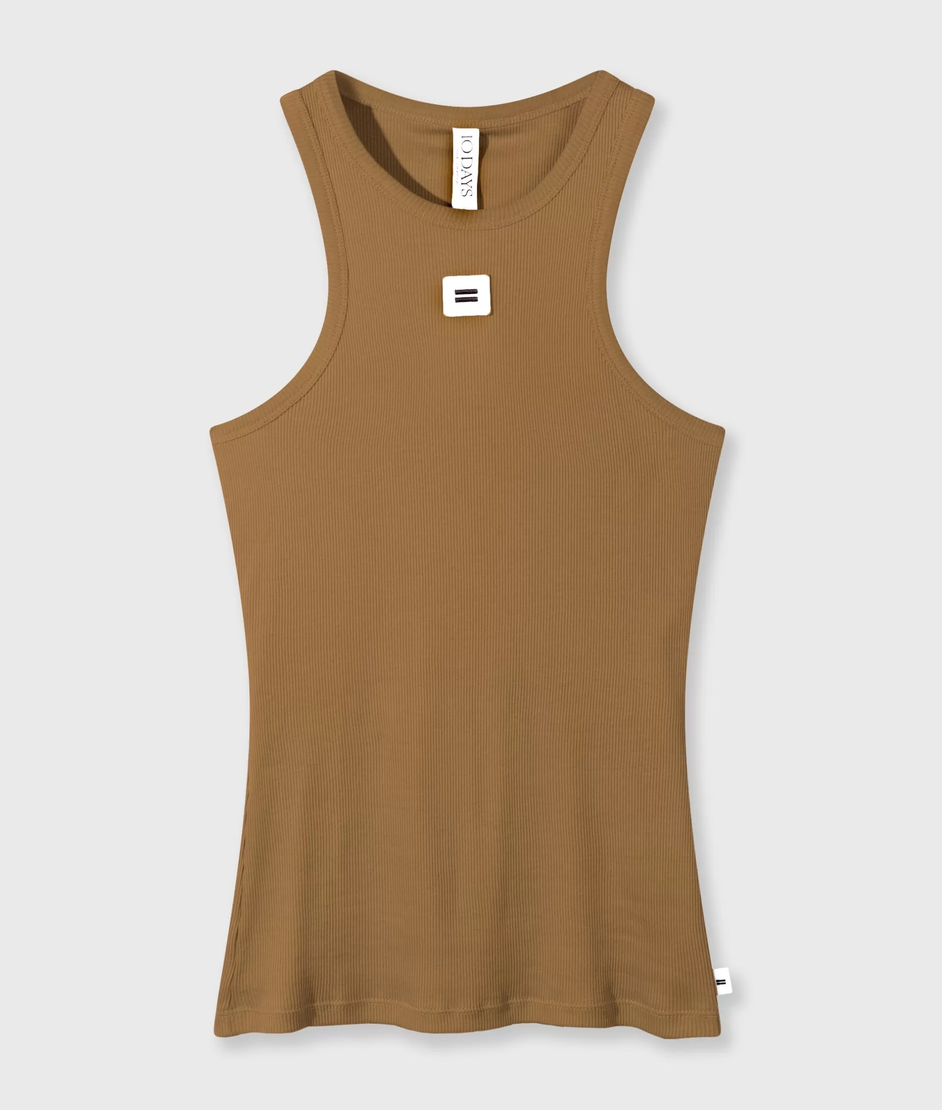 Canottiera Donna 10 Days - Punto Riso Elegante per Estate 2024, Taglio Comfort e Stile Casual