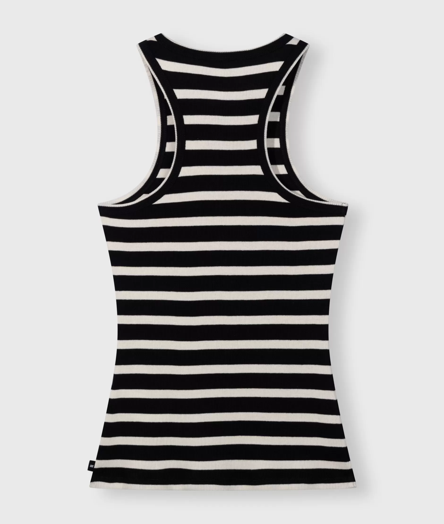 Canottiera Donna 10 Days - Righe A Coste Elegante per Look Casual e Confortevole
