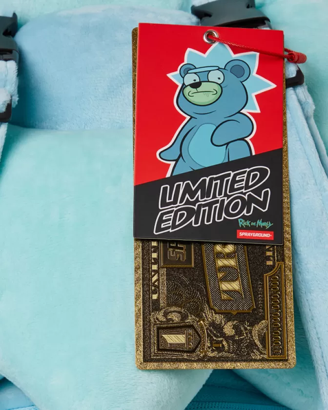 Zaini Sprayground in Edizione Speciale Orsetto - Design Unico Teddy Rick & Moneybear, Ideali per Stile e Funzionalità