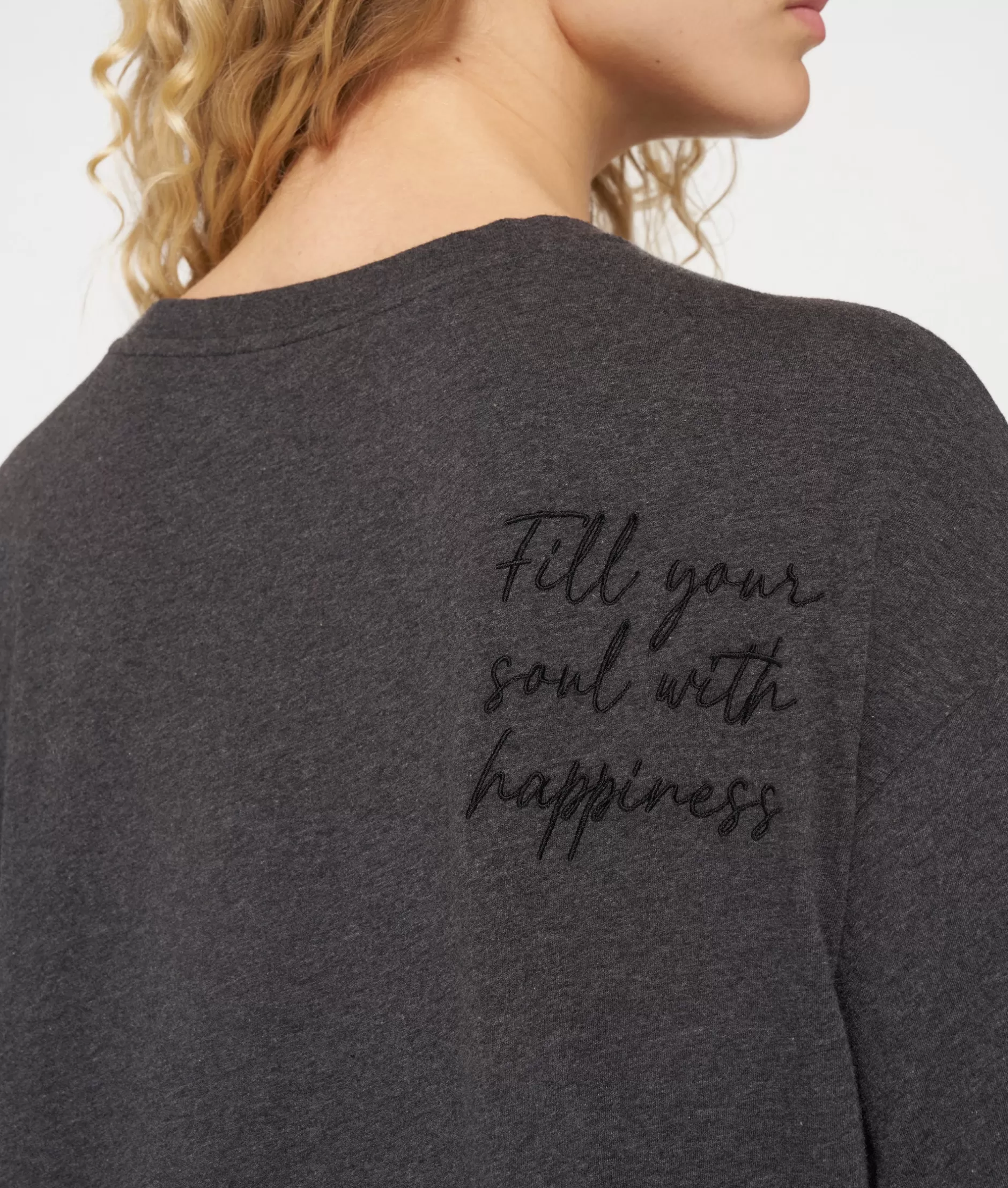 Maglietta Donna 10-Days in Jersey - T-Shirt Comoda per Stile Casual Quotidiano