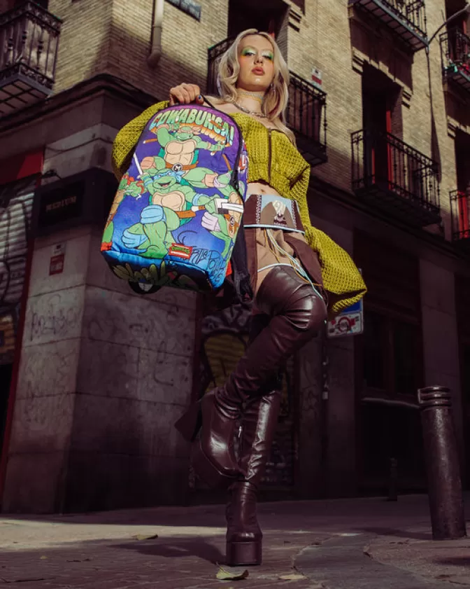 Zaini Sprayground - Collezione Tartarughe Ninja con Design Aggressivo per Avventure Urbane