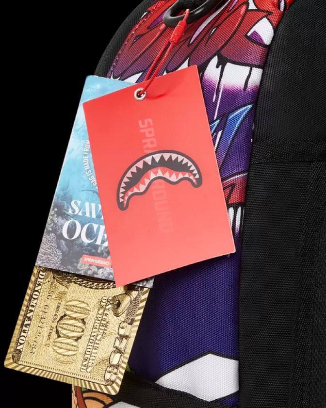 Zaini Sprayground - Collezione Tartarughe Ninja con Design Aggressivo per Avventure Urbane