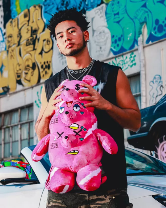 Sprayground | Zaini Peluche Orsacchiotto Originali - Zaino Unico a 3 Teste con Design Esclusivo - Collezione Limited Edition