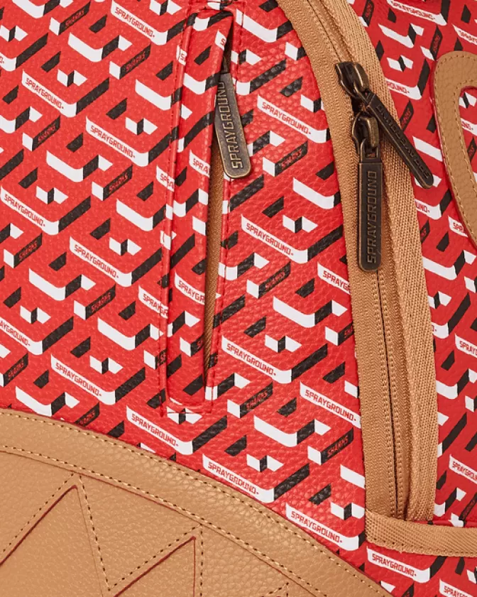 Zaino Sprayground Design 3D SG Concorde - Modello Unisex con Stampa Futuristica