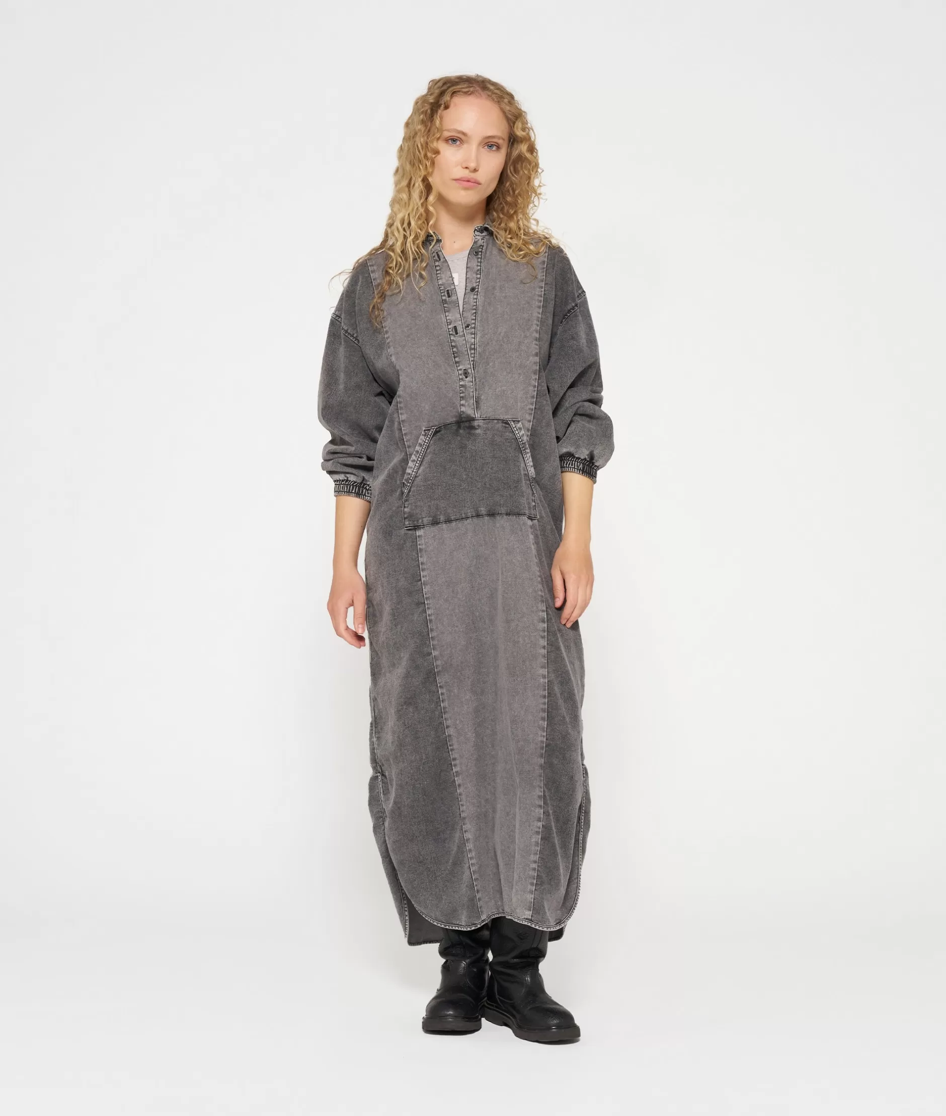 Abito Denim Jogger Billie - Vestito Casual Donna con Taglio Comodo, Collezione 10Days