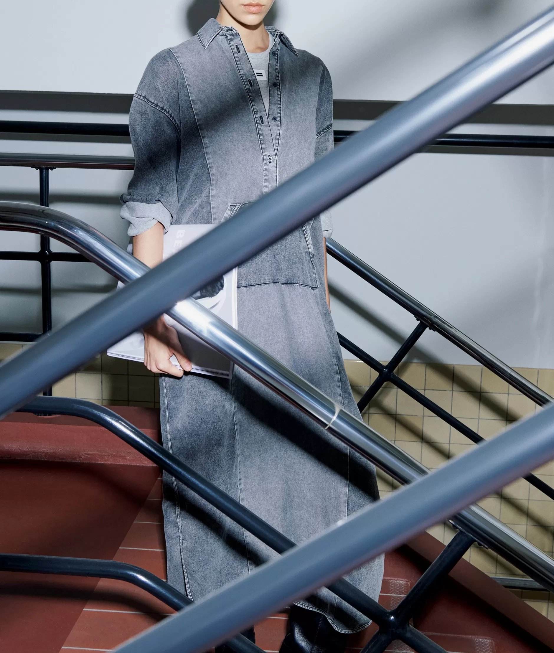 Abito Denim Jogger Billie - Vestito Casual Donna con Taglio Comodo, Collezione 10Days
