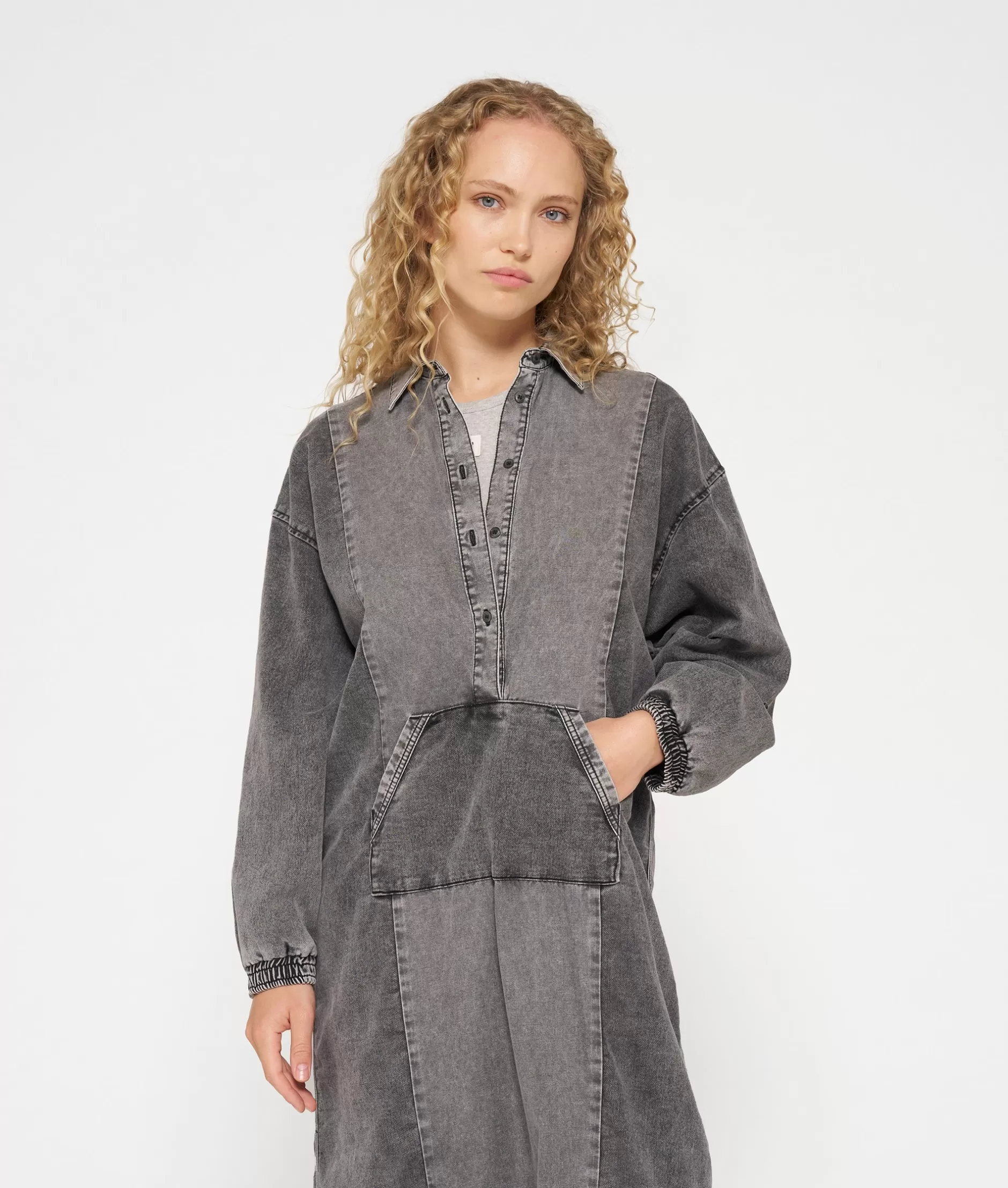 Abito Denim Jogger Billie - Vestito Casual Donna con Taglio Comodo, Collezione 10Days