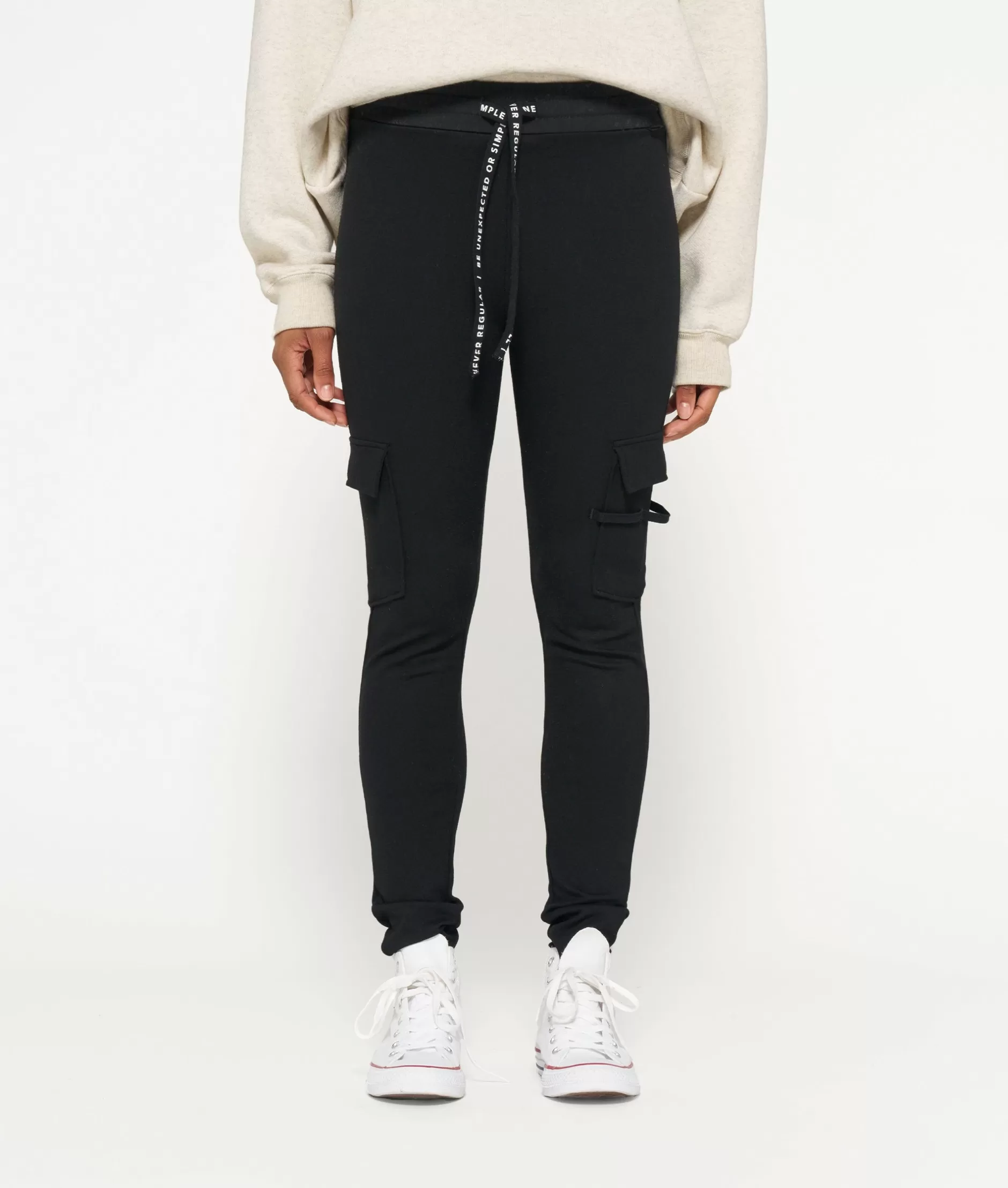 Leggings Donna 10 Giorni - Pantaloni Sportivi Cargo con Tasche Funzionali e Design Ergonomico