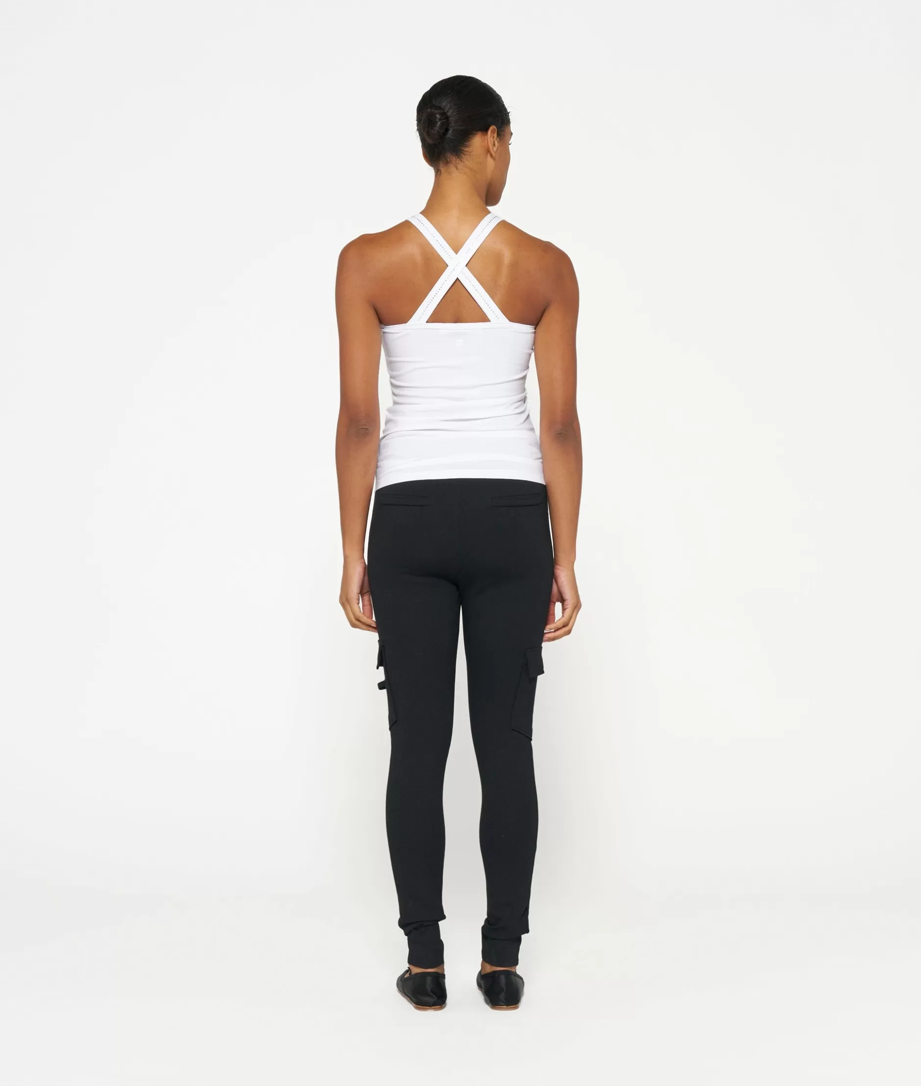 Leggings Donna 10 Giorni - Pantaloni Sportivi Cargo con Tasche Funzionali e Design Ergonomico