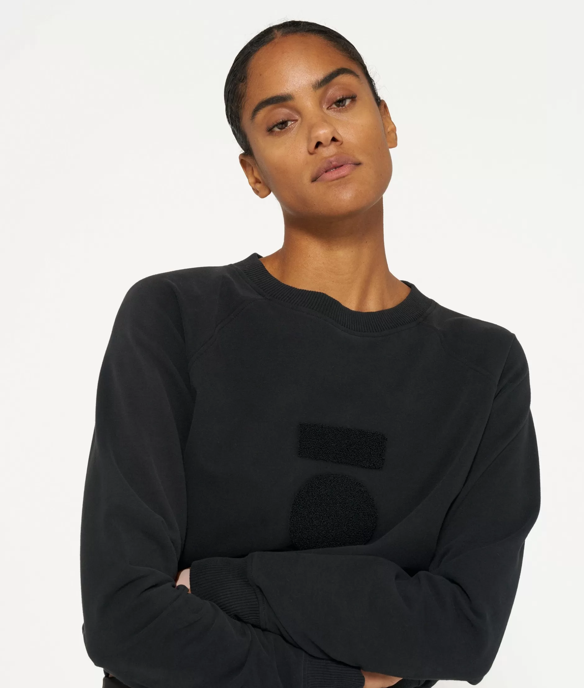 Felpa Donna 10Days - Maglione Mezzo Collo Casual con Design Minimal per Look Quotidiano