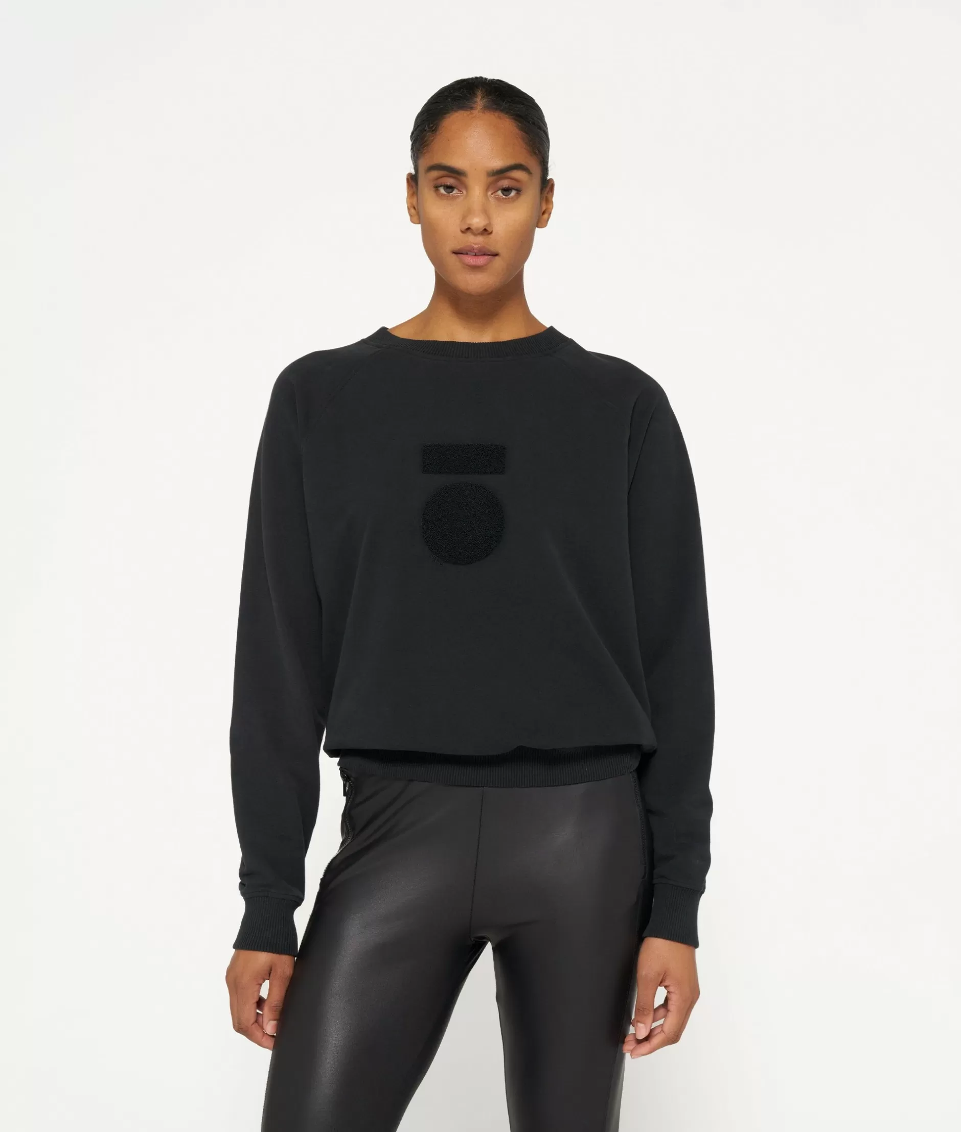 Felpa Donna 10Days - Maglione Mezzo Collo Casual con Design Minimal per Look Quotidiano