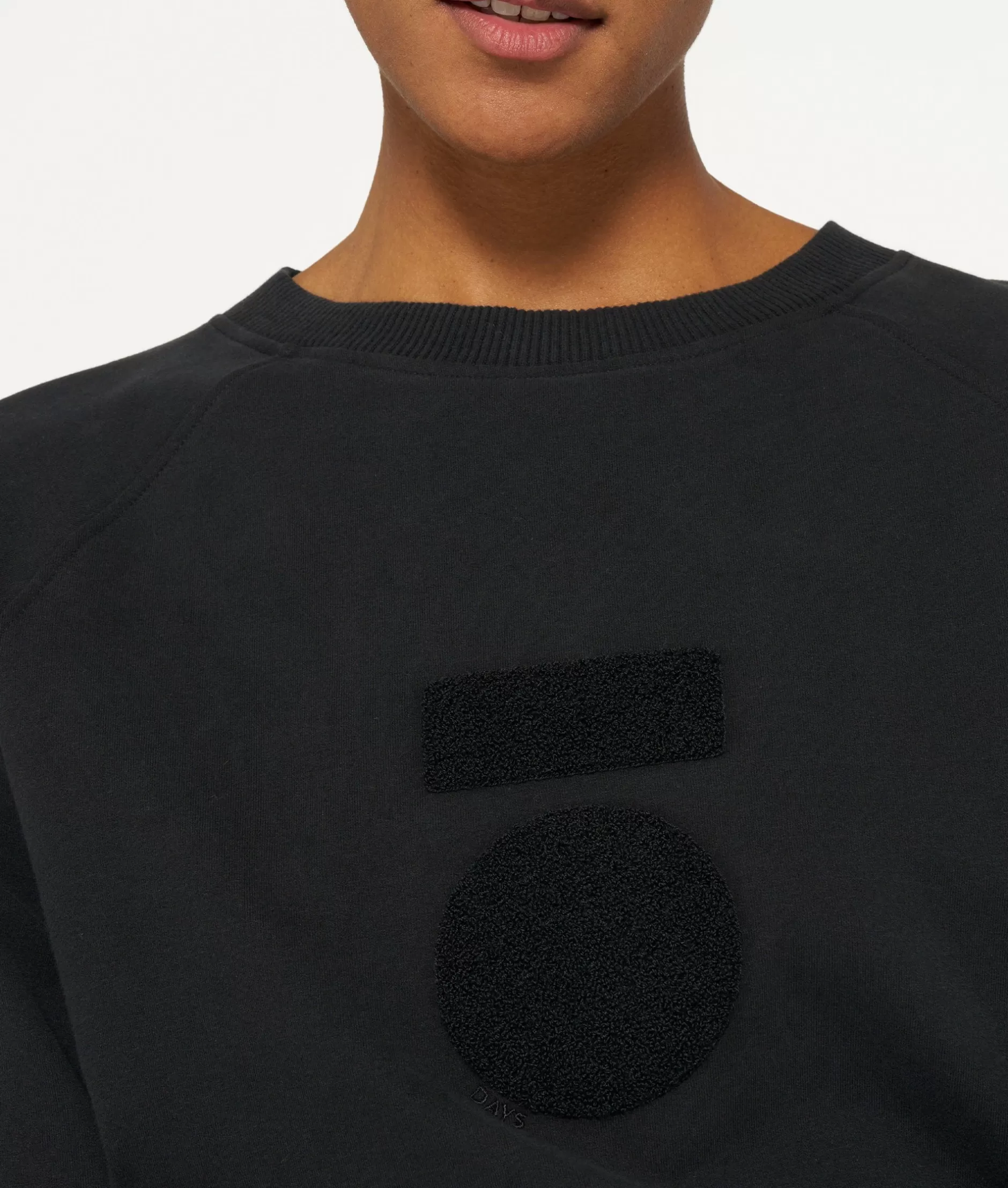 Felpa Donna 10Days - Maglione Mezzo Collo Casual con Design Minimal per Look Quotidiano