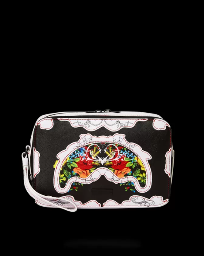 Borsa da Toeletta con Design Floreale - Porta Accessori Elegante Stile Money Bag di Sprayground