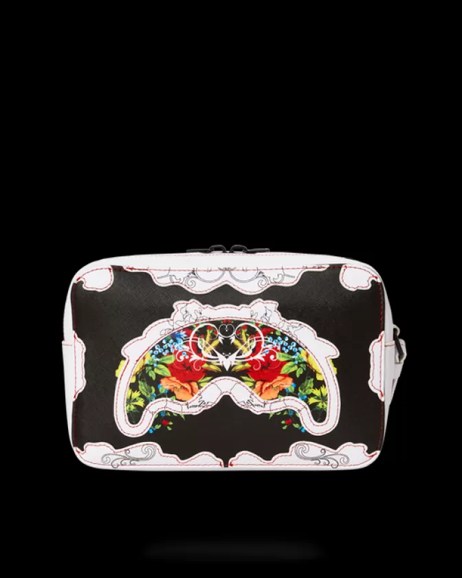 Borsa da Toeletta con Design Floreale - Porta Accessori Elegante Stile Money Bag di Sprayground