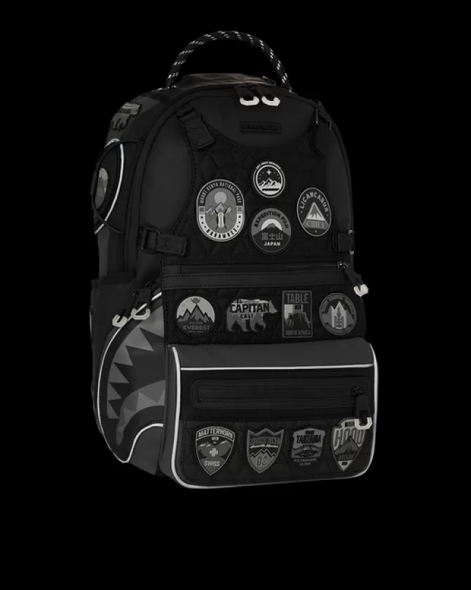 Sprayground Zaino Avventura Globale Notturno - Offerta Lampo per Esplorazioni Urbane (Modello Unisex Tech)
