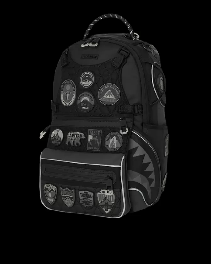 Sprayground Zaino Avventura Globale Notturno - Offerta Lampo per Esplorazioni Urbane (Modello Unisex Tech)