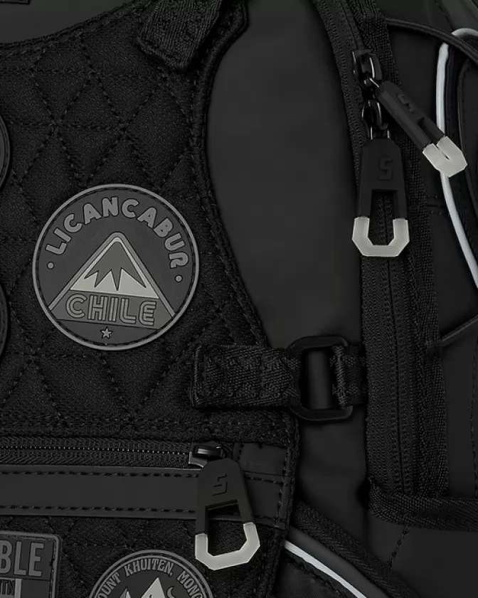 Sprayground Zaino Avventura Globale Notturno - Offerta Lampo per Esplorazioni Urbane (Modello Unisex Tech)