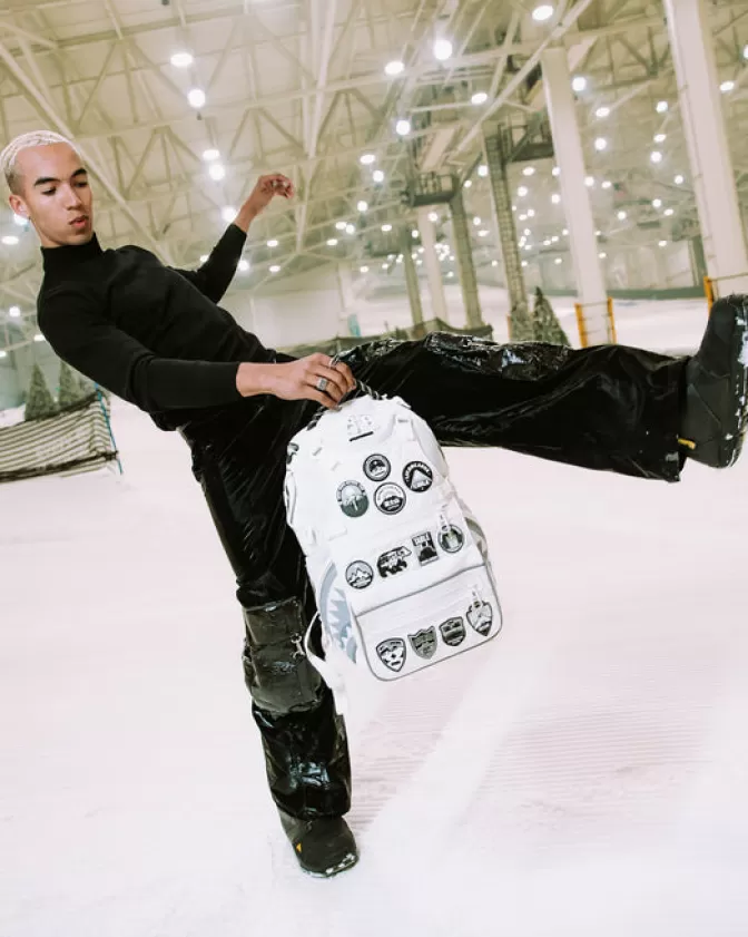 Sprayground Zaino da Viaggio Impermeabile Antigelo per Avventure Estreme - Spedizione Globale Tech Series