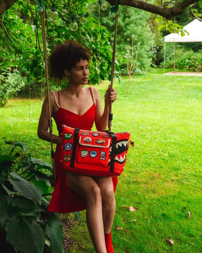 Sprayground Borsoni Viaggiatore - Zaino a Tracolla Capiente con Stile Urbano per Avventure senza Confini