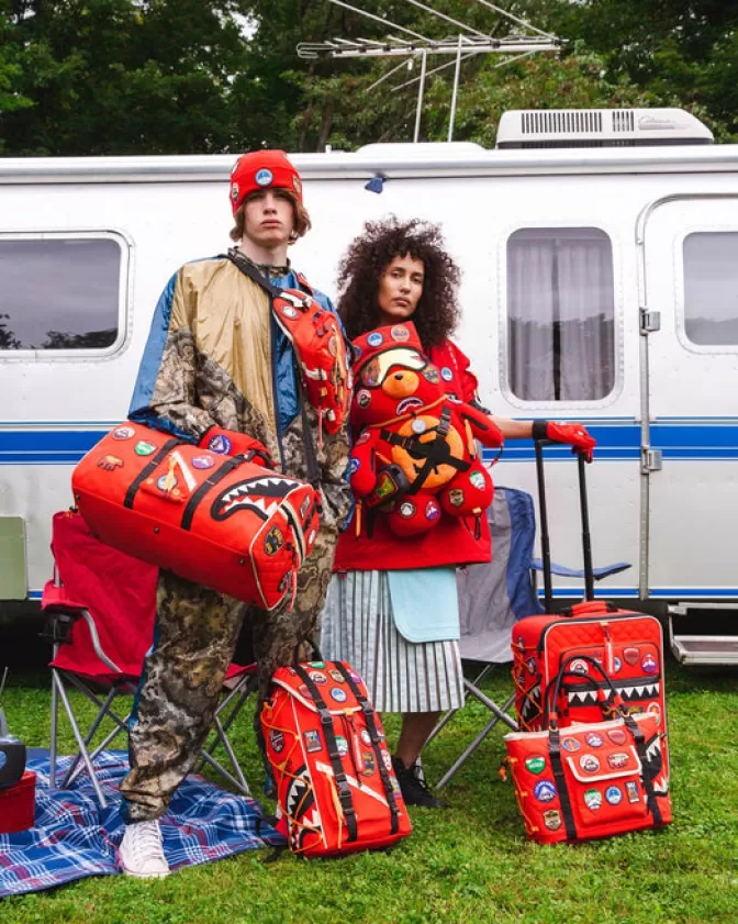 Sprayground Borsoni Viaggiatore - Zaino a Tracolla Capiente con Stile Urbano per Avventure senza Confini