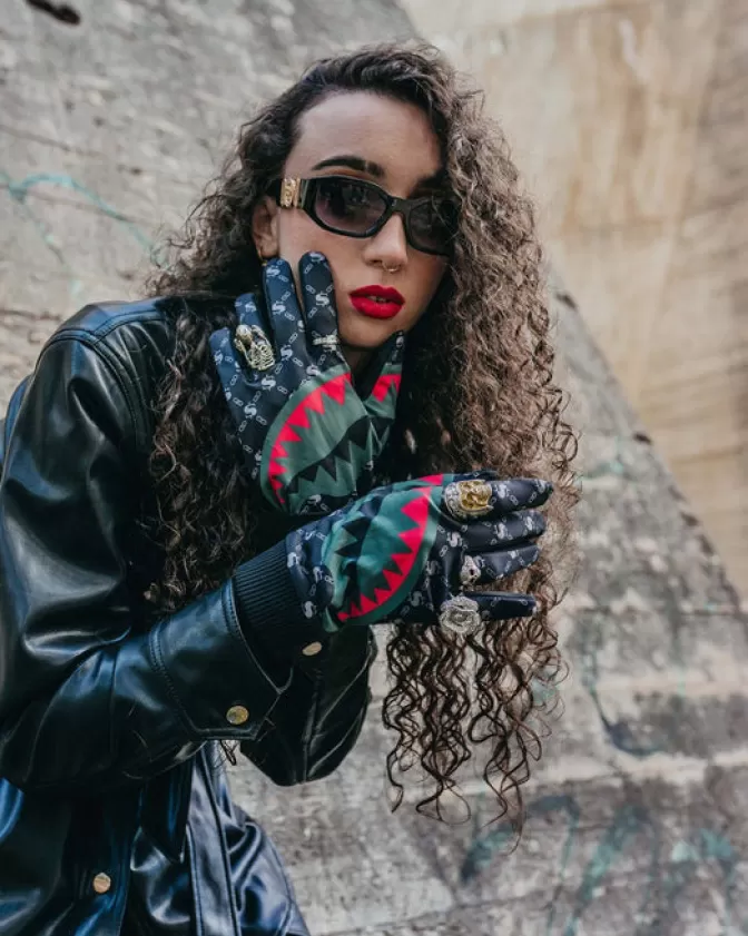 Guanti Sprayground Termici con Stile - Il Padrino Edition • Protezione professionale contro il freddo intenso • Design esclusivo per climi polari