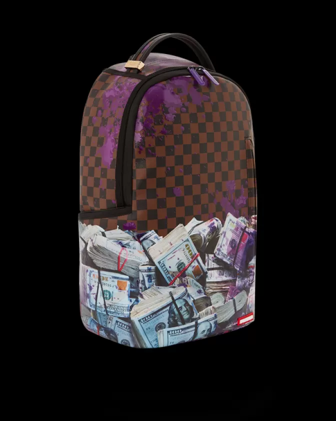 Zaino Sprayground Furto Urbano - Modello DLXV con Tasche Antifurto e Design Irriverente