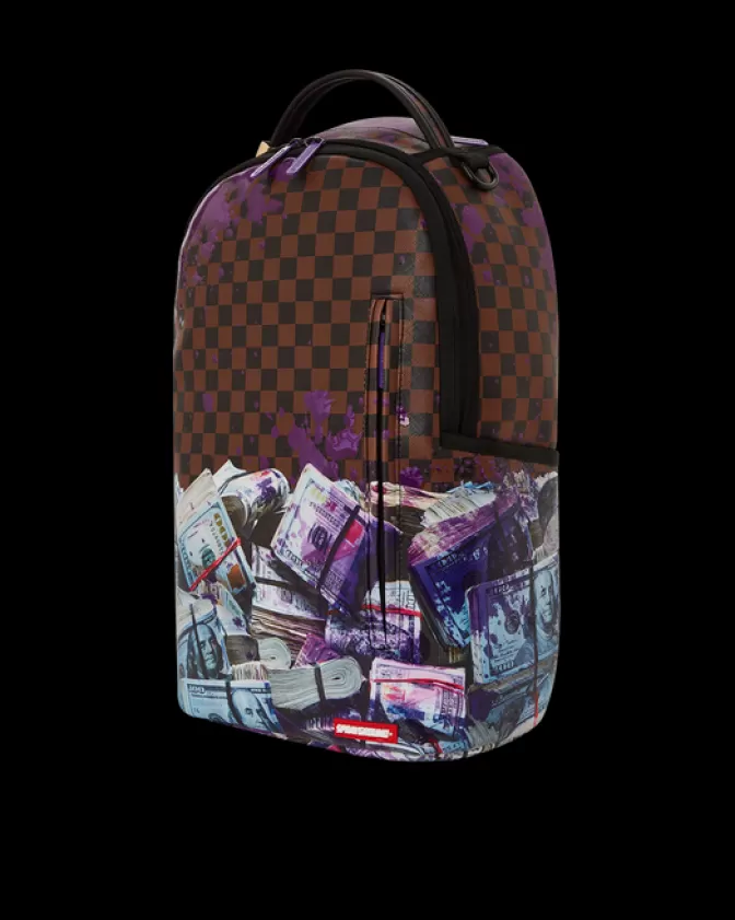 Zaino Sprayground Furto Urbano - Modello DLXV con Tasche Antifurto e Design Irriverente