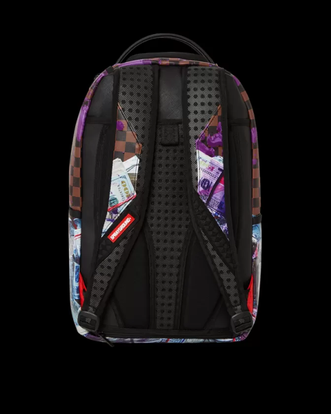 Zaino Sprayground Furto Urbano - Modello DLXV con Tasche Antifurto e Design Irriverente
