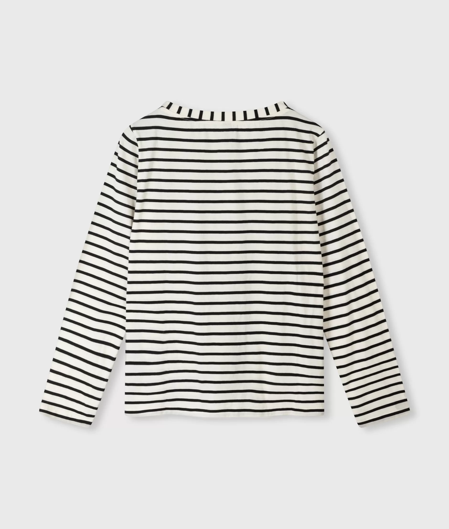 Maglietta Donna 10DAYS a Maniche Lunghe - Righe Moderne per Stile Casual Confortevole