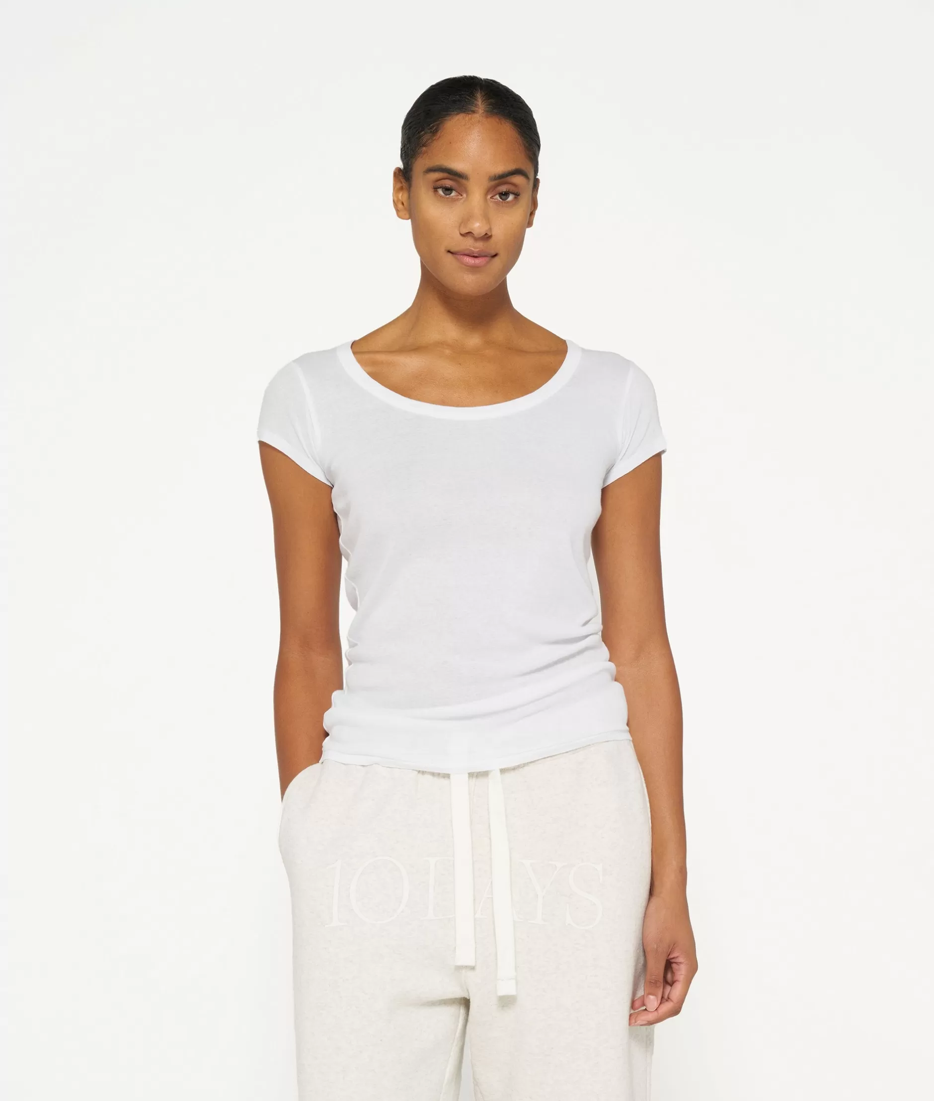 Magliette Donna 10DAYS | Taglio Slim Essenziale per Tutti i Giorni