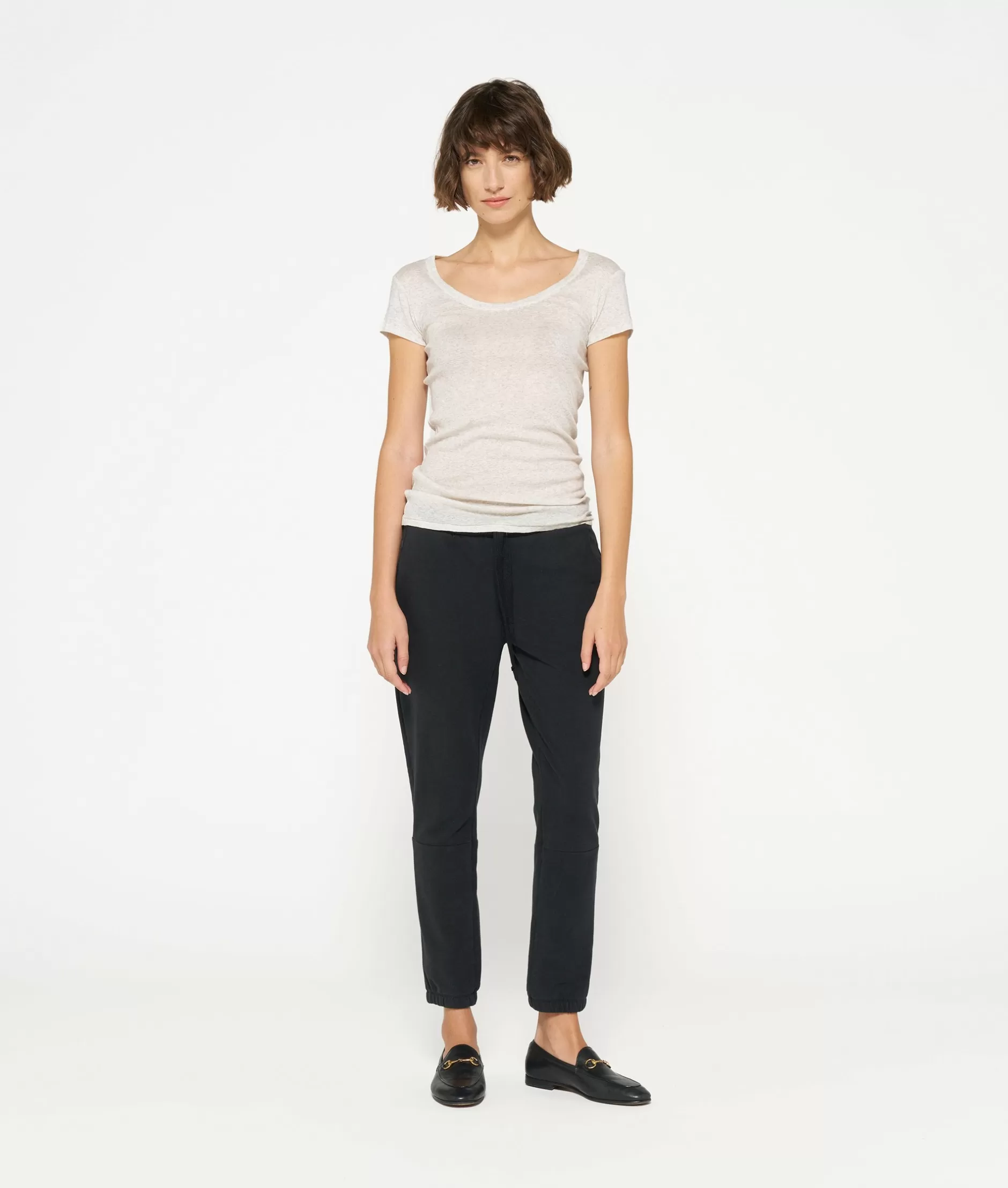 Maglia Donna 10DAYS - T-Shirt Slim Fit Modellante in Cotone per Stile Casual