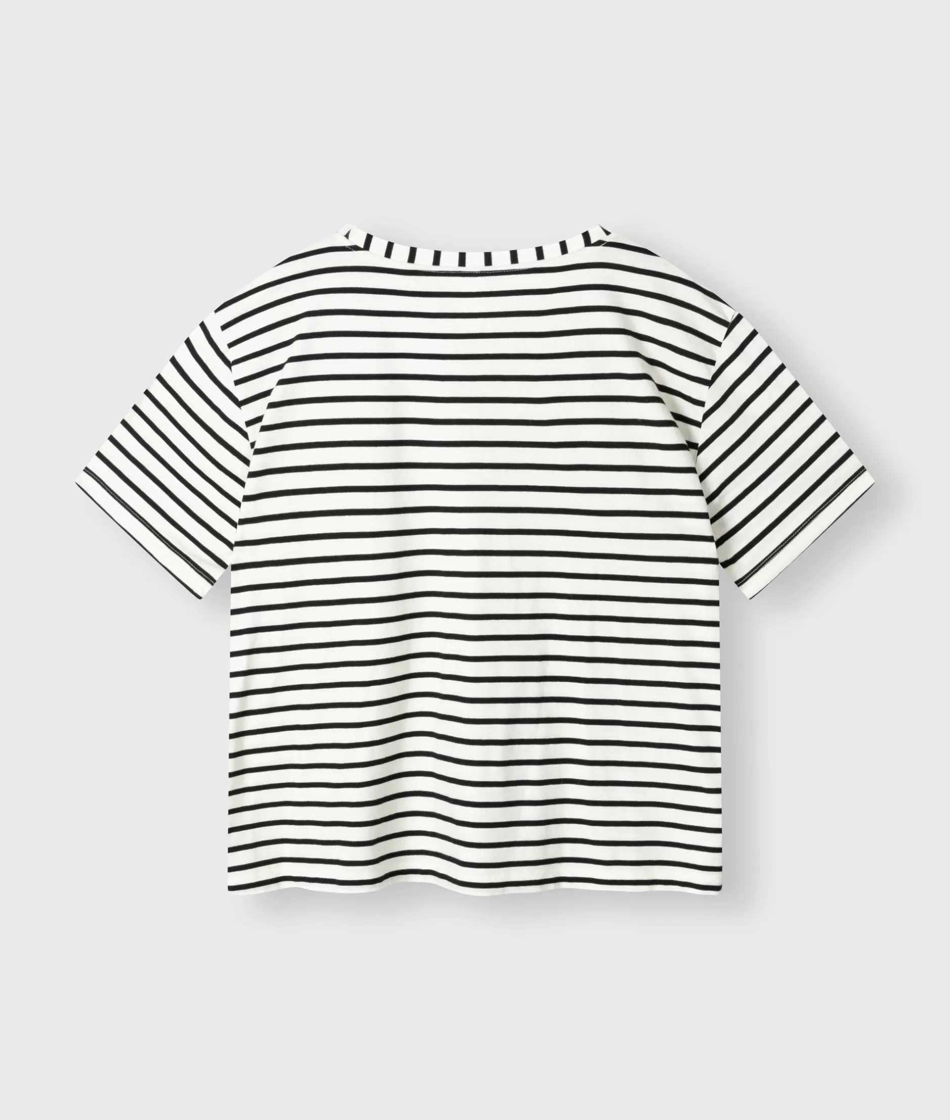 Maglietta Donna 10DAYS - Strisce Moderne in Cotone Essenziale, Design Versatile per Stilismo Casual