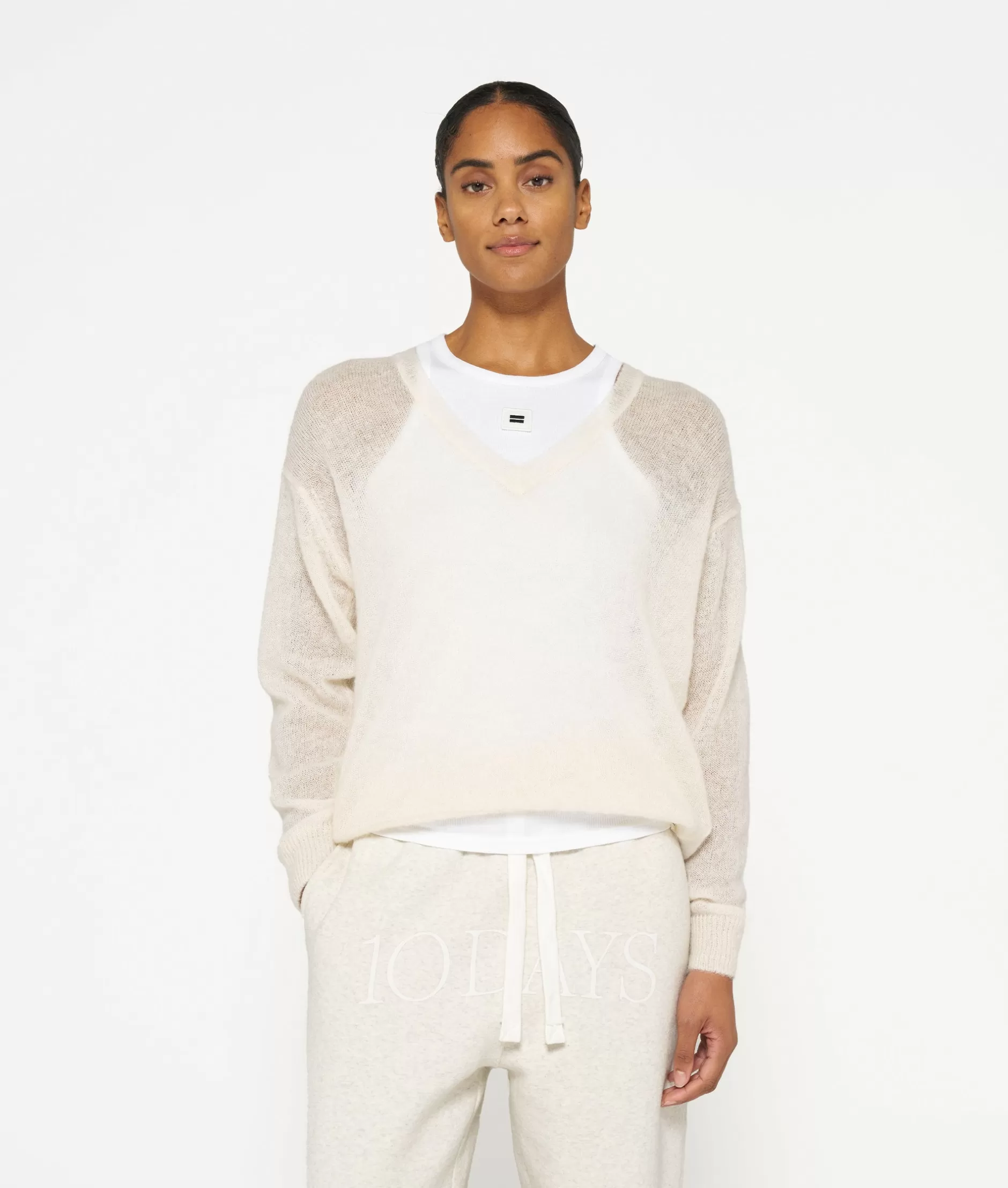 Maglione Donna 10DAYS - Pullover e Felpa Leggera con Design Minimalista
