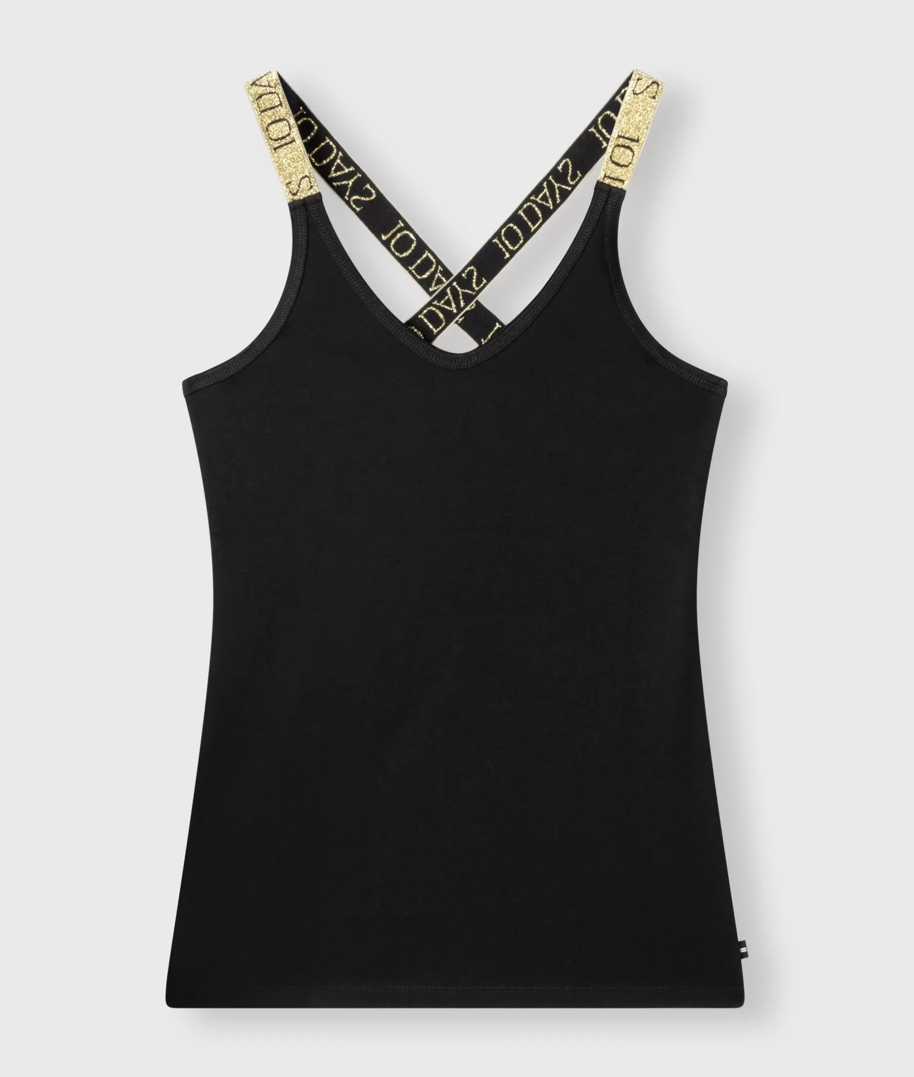 Donna Top Avvolgente 10-Giorni con Riflessi Lurex - Stilizzato per Look Brillanti