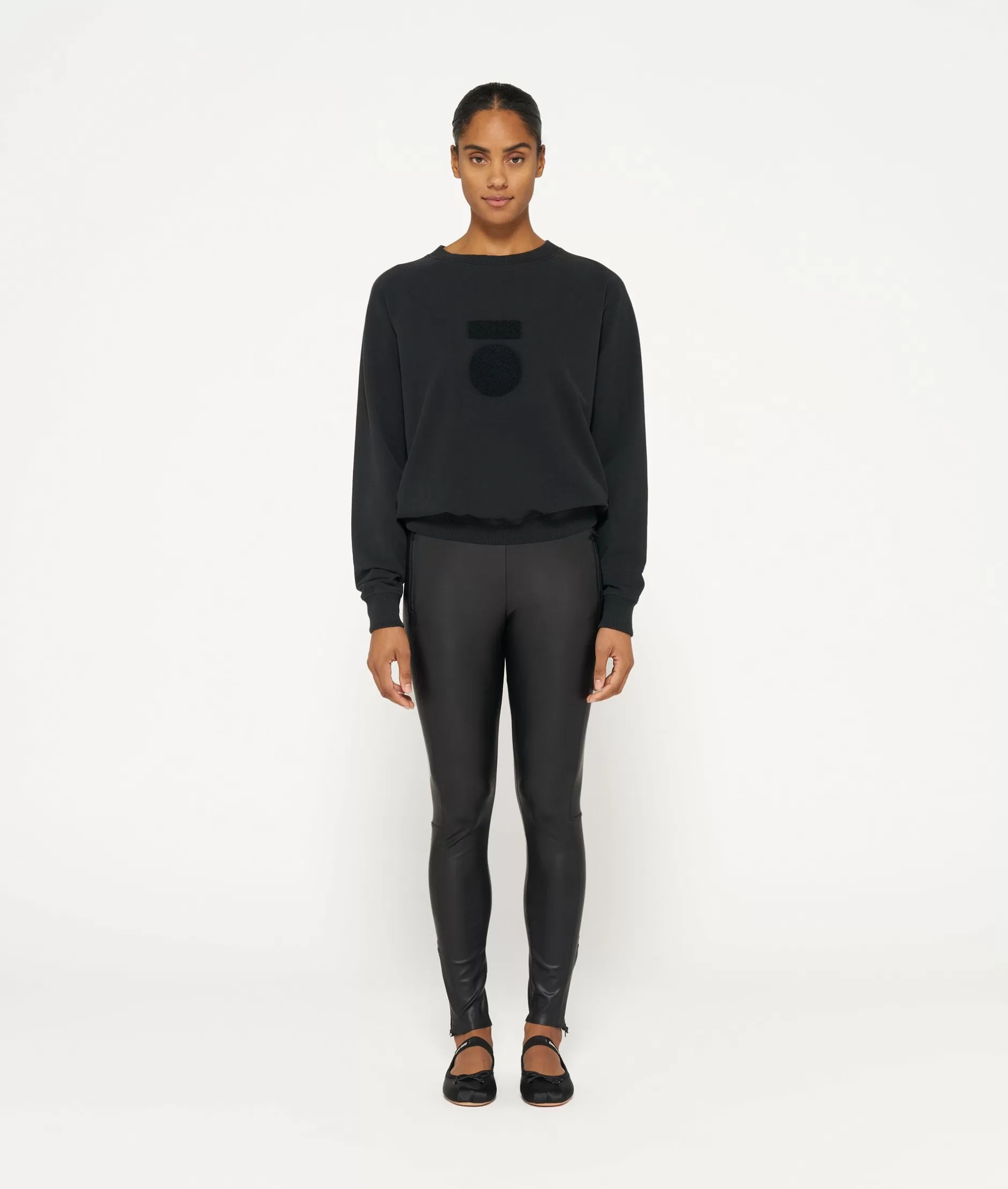 Leggings Donna 10 Giorni - Modello con Cerniere Laterali, Comode e Stilose per Allenamento o Tempo Libero