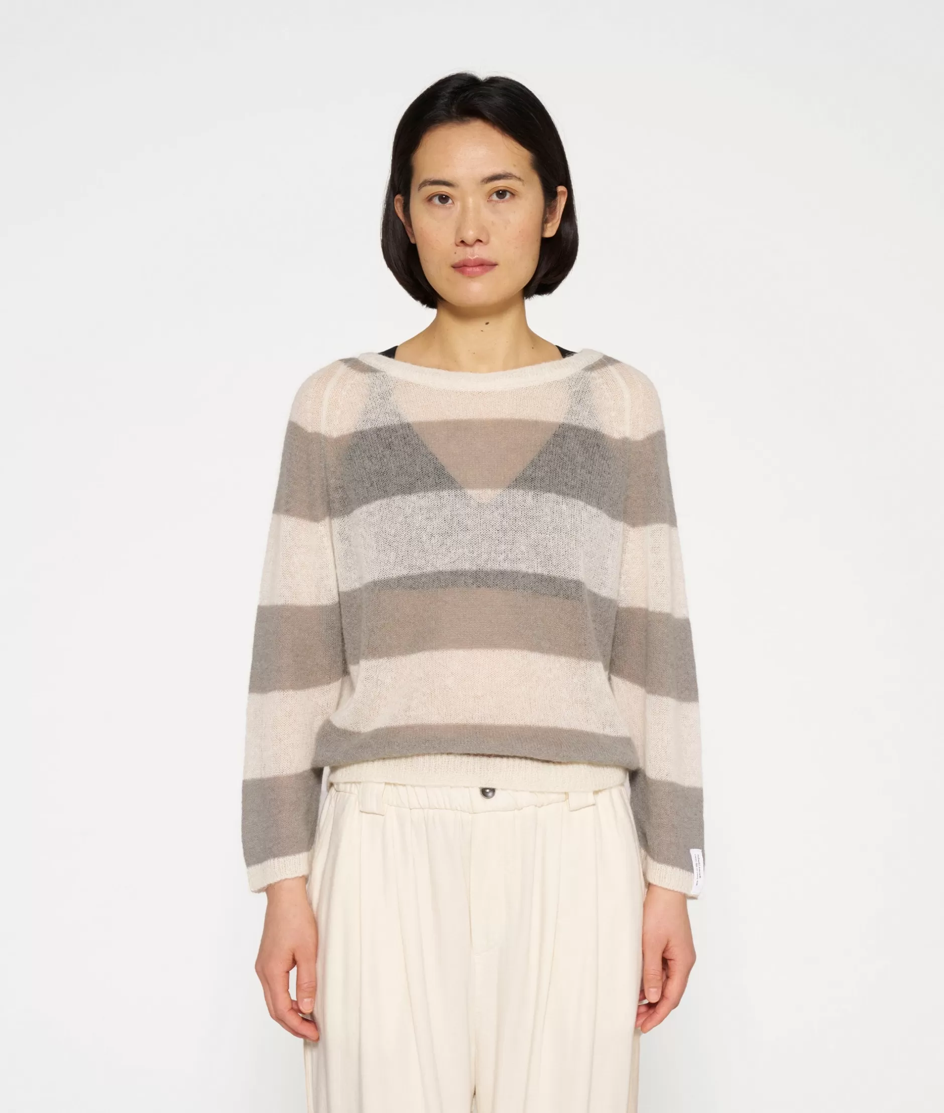 Maglione Donna 10DAYS - Lavorazione Leggera con Righe Eleganti, Confezione Comoda per Stile Casual e Moderno