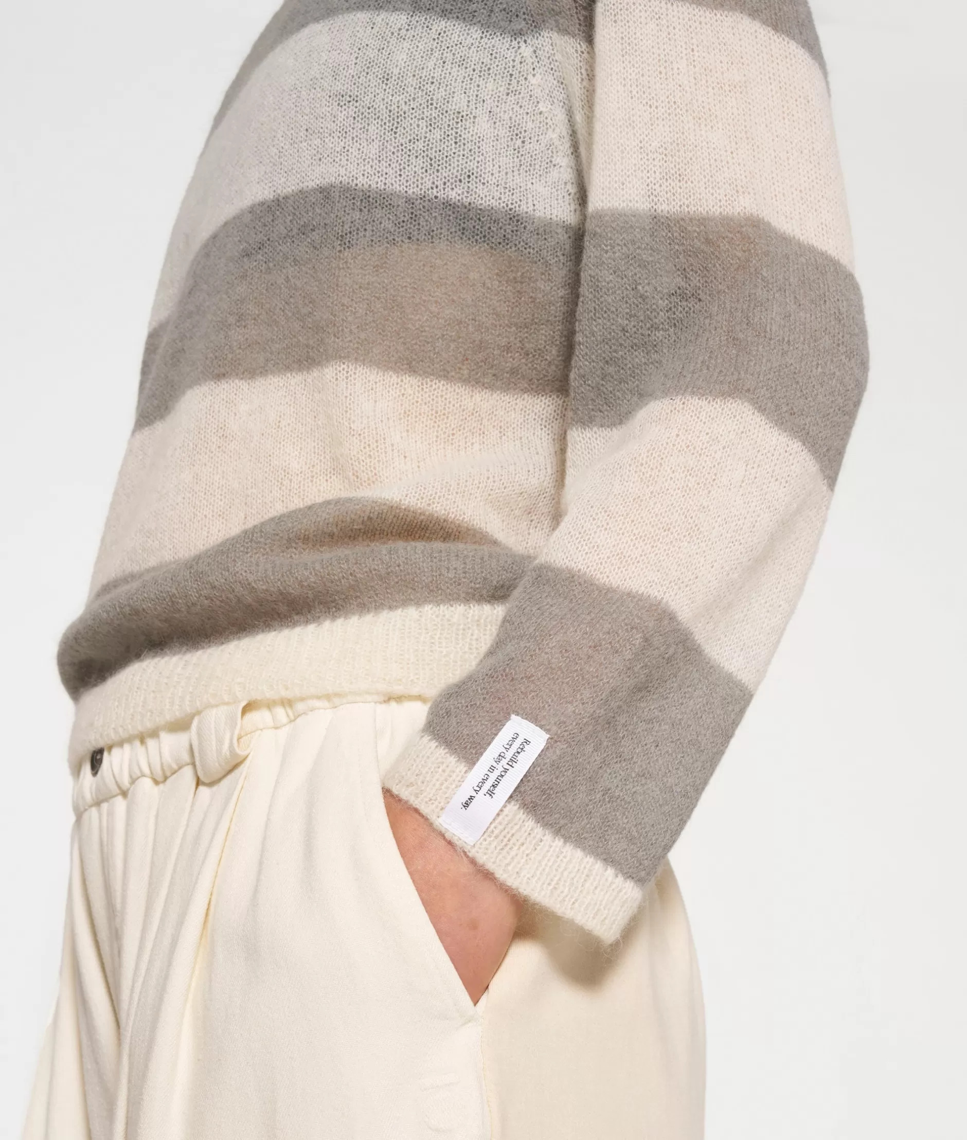 Maglione Donna 10DAYS - Lavorazione Leggera con Righe Eleganti, Confezione Comoda per Stile Casual e Moderno