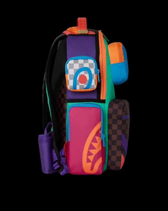 Zaino Sprayground Militare Retrò - Design Unico Ispirato agli Anni '90 per Stile e Durabilità