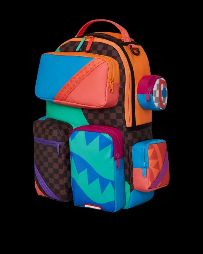 Zaino Sprayground Militare Retrò - Design Unico Ispirato agli Anni '90 per Stile e Durabilità
