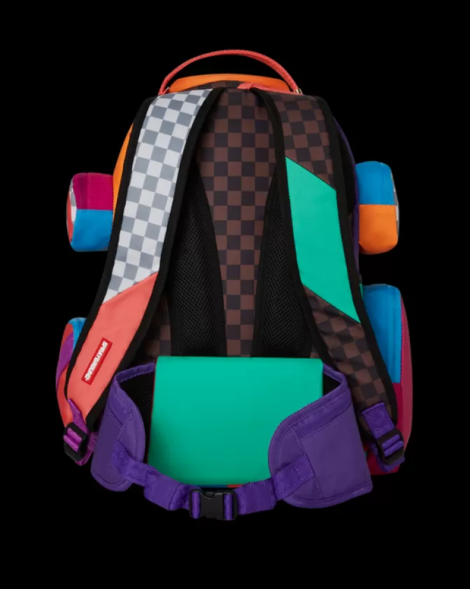 Zaino Sprayground Militare Retrò - Design Unico Ispirato agli Anni '90 per Stile e Durabilità