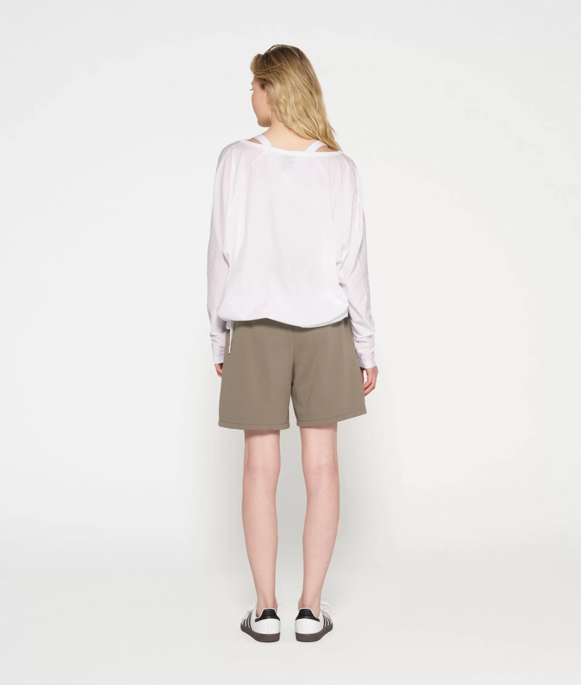 Maglia Donna 10DAYS Manica Lunga con Nodo Decorativo - T-Shirt Stilizzata per Look Casual ed Elegante