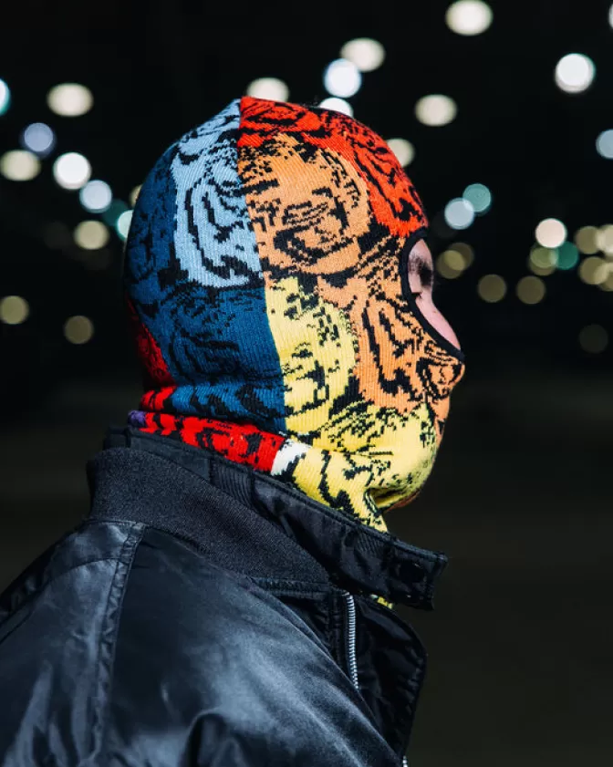 Passamontagna Sprayground - Stile Tiger Squad per Temperature Polari | Accessori Termici Antigelo con Design Aggressivo