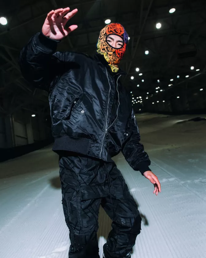 Passamontagna Sprayground - Stile Tiger Squad per Temperature Polari | Accessori Termici Antigelo con Design Aggressivo