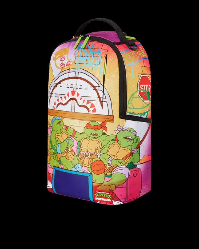 Zaino Sprayground Collezione Tartarughe Ninja: Luci Notturne con Design Esclusivo