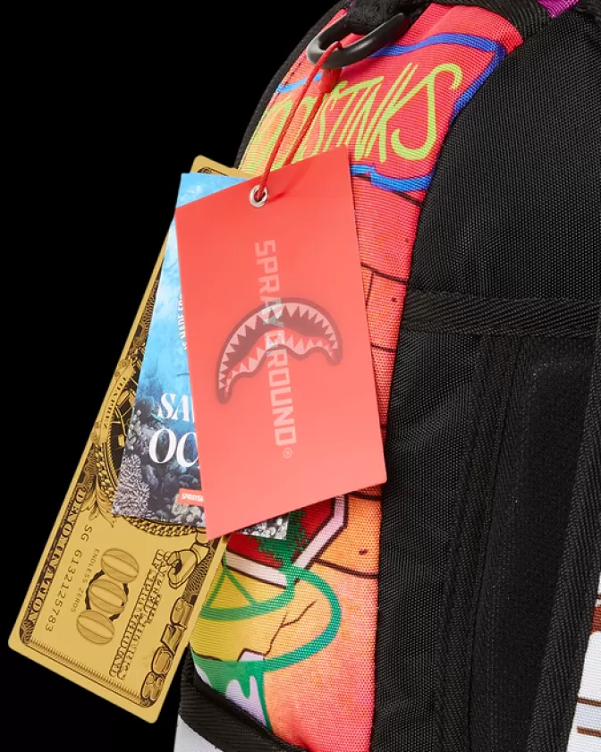 Zaino Sprayground Collezione Tartarughe Ninja: Luci Notturne con Design Esclusivo