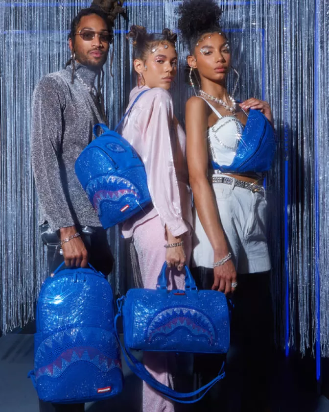 Zaino Sprayground Savage Trinity Ocean - Design Audace per Avventure Urbane, Capienza XL e Stile Inconfondibile