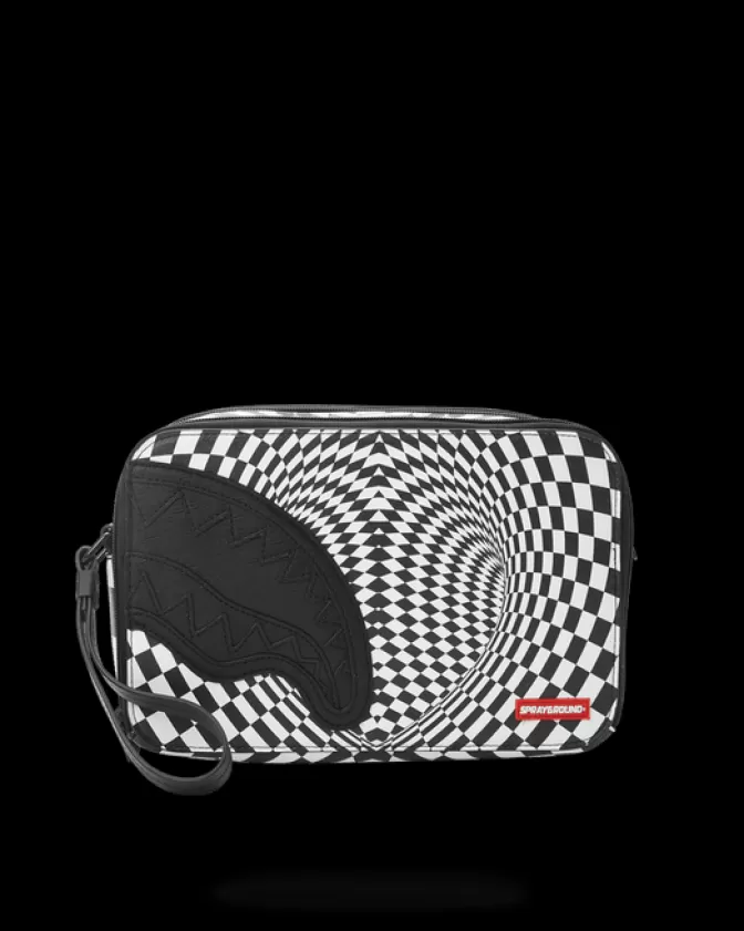 Borse Cosmetiche Sprayground - Portavalori da Viaggio con Stampa Psichedelica