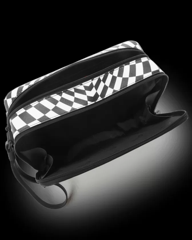Borse Cosmetiche Sprayground - Portavalori da Viaggio con Stampa Psichedelica