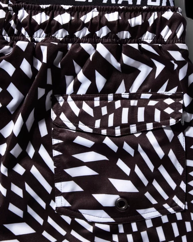 Sprayground® Costumi da Bagno Uomo Corti - Stampa Psichedelica Moda Estiva